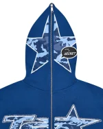 Trapstar TS Star Rhinestone Blue Tracksuit-3
