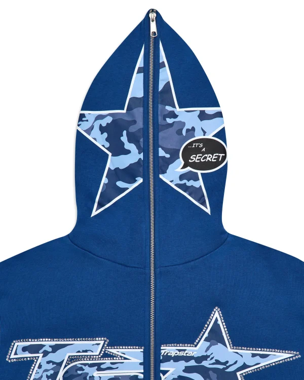 Trapstar TS Star Rhinestone Blue Tracksuit-3