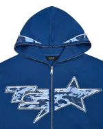 Trapstar TS Star Rhinestone Blue Tracksuit-4