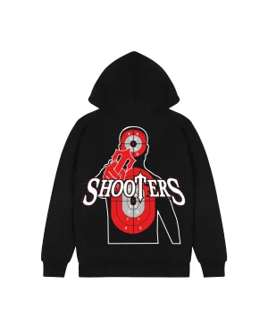 Trapstar Target Practise Black Hoodie-1
