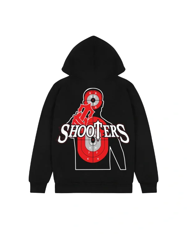 Trapstar Target Practise Black Hoodie-1