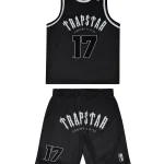 Trapstar Trapstar Pre-Order Irongate Baskeball-Black Shorts Set