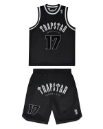 Trapstar Trapstar Pre-Order Irongate Baskeball-Black Shorts Set