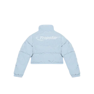 Trapstar Women’s Hyperdrive Ice Blue Puffer Jacket-1
