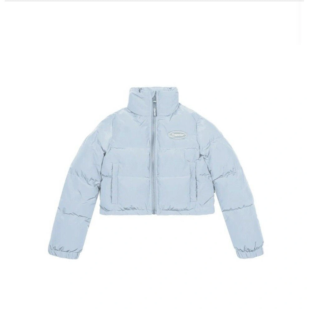 Trapstar Women’s Hyperdrive Ice Blue Puffer Jacket Trapstar Women’s Hyperdrive Ice Blue Puffer Jacket