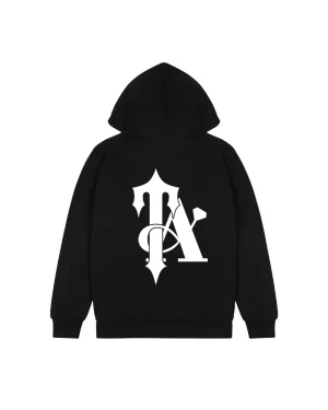 Trapstar X A Jeweller Black Hoodie-1