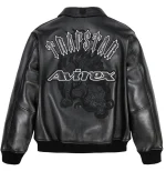 Trapstar X Avirex Leather Jacket-1