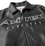 Trapstar X Avirex Leather Jacket-2