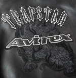 Trapstar X Avirex Leather Jacket-3