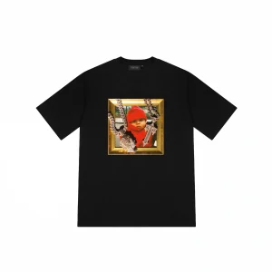 Trapstar X Central Cee CRG Black Tee