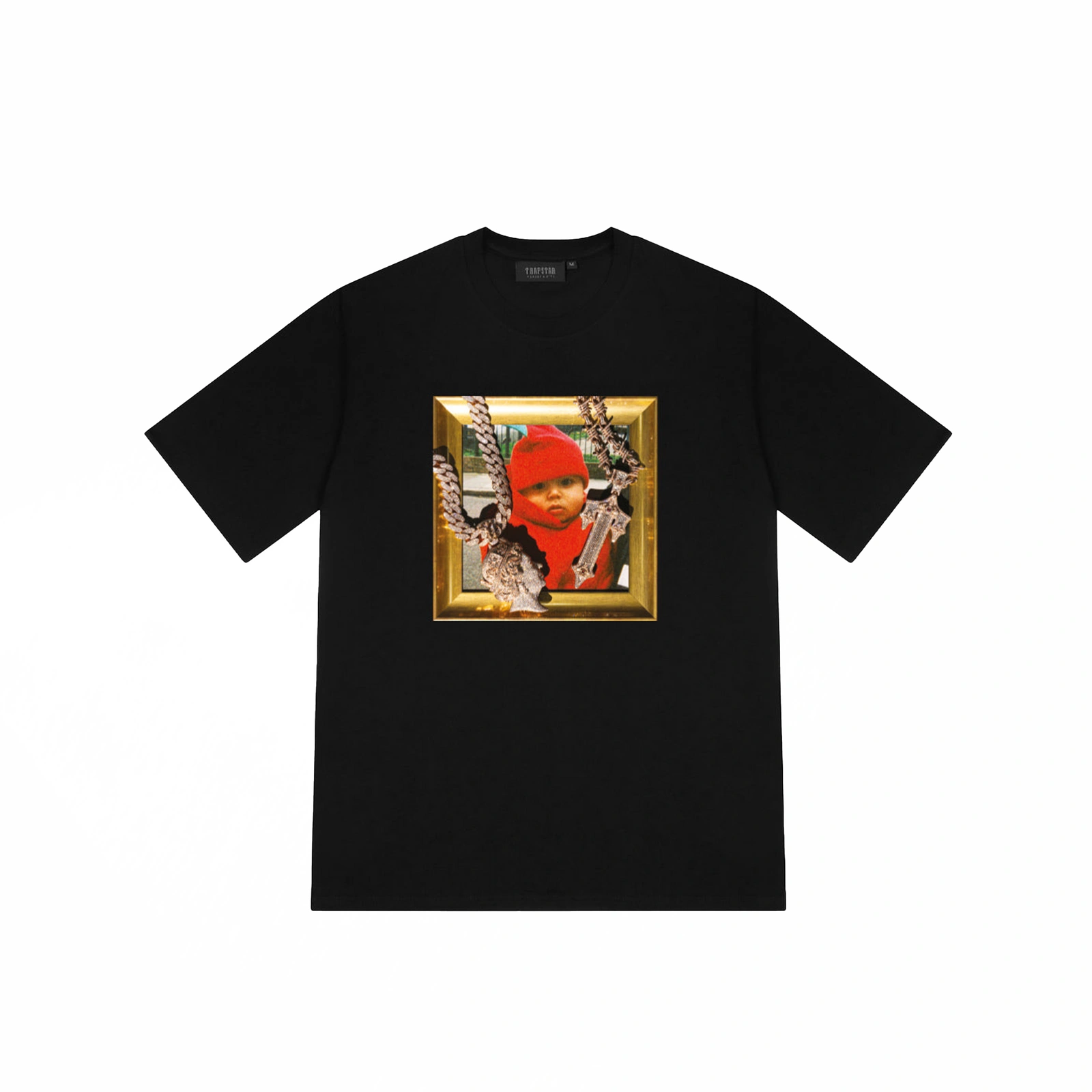 Trapstar X Central Cee CRG Black Tee Trapstar X Central Cee CRG Black Tee
