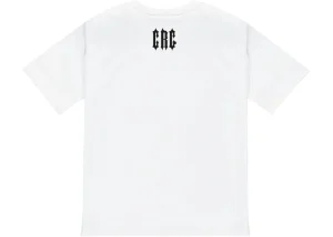Trapstar X Central Cee Script White Tee-1