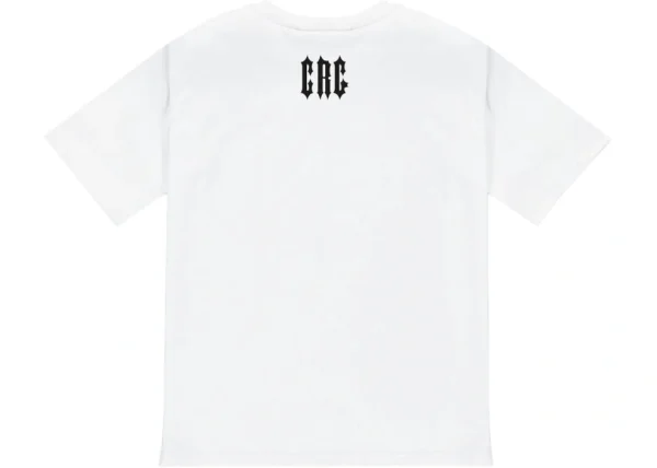 Trapstar X Central Cee Script White Tee-1