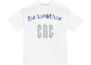 Trapstar X Central Cee Script White Tee