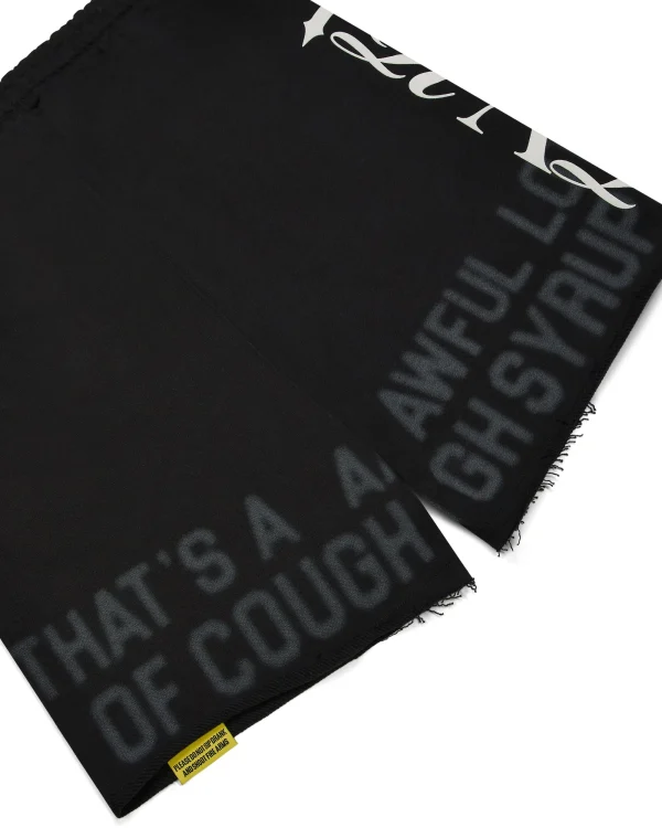 Trapstar X Cough Syrup Puff Black Shorts-3