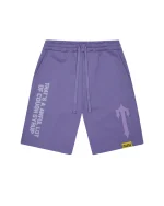 Trapstar X Cough Syrup Puff Purple Shorts