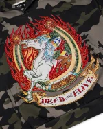 Trapstar X Ed Hardy Dead Or Alive Camo Rhinestone Hoodie-1