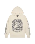 Trapstar X Ed Hardy Dead Or Alive Rhinestone Hoodie