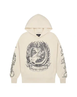 Trapstar X Ed Hardy Dead Or Alive Rhinestone Hoodie