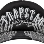 Trapstar X Ed Hardy Flame Trucker Hat