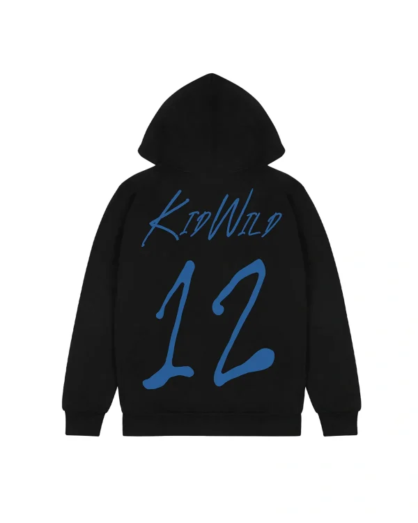 Trapstar X Kid Wild Jobs Not Done Black Hoodie