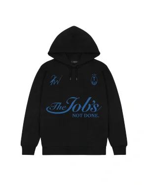 Trapstar X Kid Wild Jobs Not Done Black Hoodie