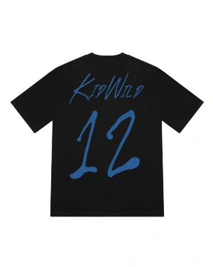 Trapstar X Kid Wild Jobs Not Done Black T Shirt-1