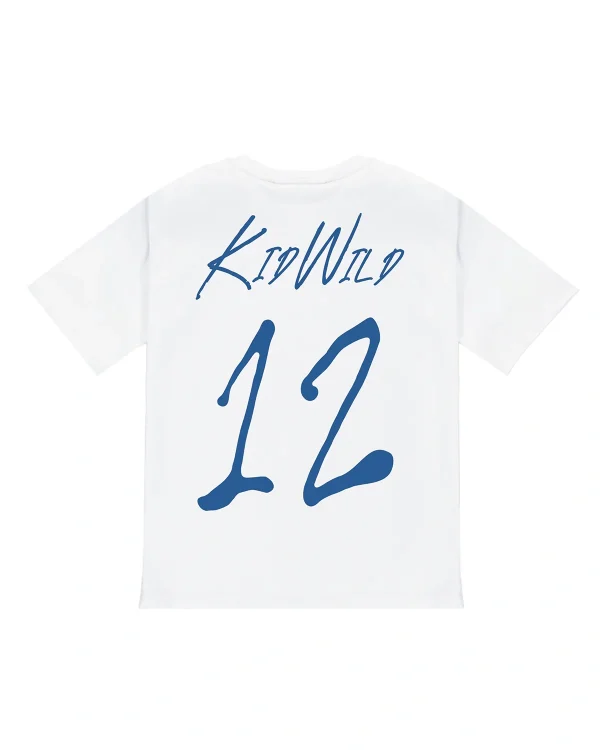 Trapstar X Kid Wild Jobs Not Done White T Shirt - Image 2