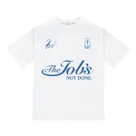 Trapstar X Kid Wild Jobs Not Done White T Shirt
