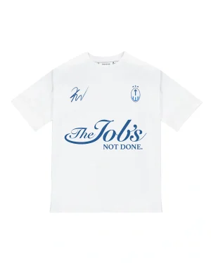 Trapstar X Kid Wild Jobs Not Done White T Shirt