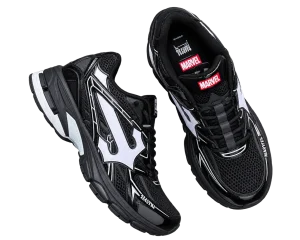 Trapstar X Marvel Spider Man Web Graphic Black Sneakers-1