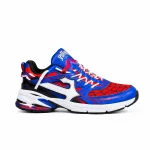 Trapstar X Marvel Spider Man Web Graphic Blue Sneakers