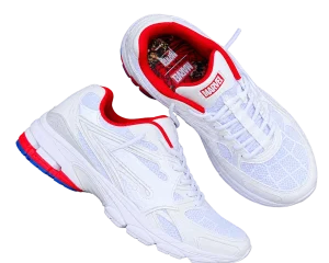 Trapstar X Marvel Spider Man Web Graphic White Sneakers-1
