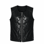 Trapstar X Marvel Women’s Black Quilted Zip-Up Vest