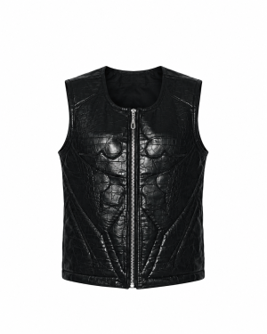 Trapstar X Marvel Women’s Black Quilted Zip-Up Vest