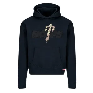 Trapstar X NOFs Black Camo Hoodie