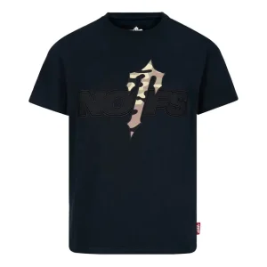 Trapstar X NOFs Black Camo T Shirt