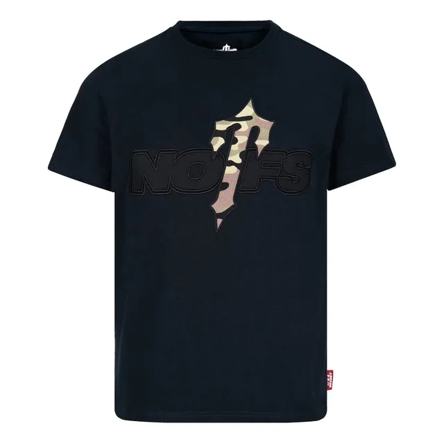 Trapstar X NOFs Black Camo T Shirt Trapstar X NOFs Black Camo T Shirt