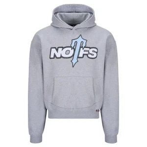 Trapstar X NOFs Grey Hoodie