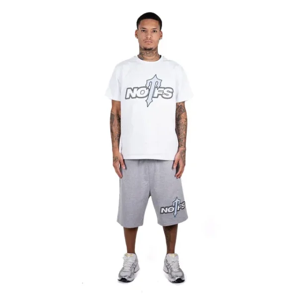 Trapstar X NOFs Grey Shorts-1