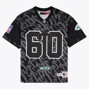Trapstar X New York Jets Mitchell & Ness Black Legacy Jersey