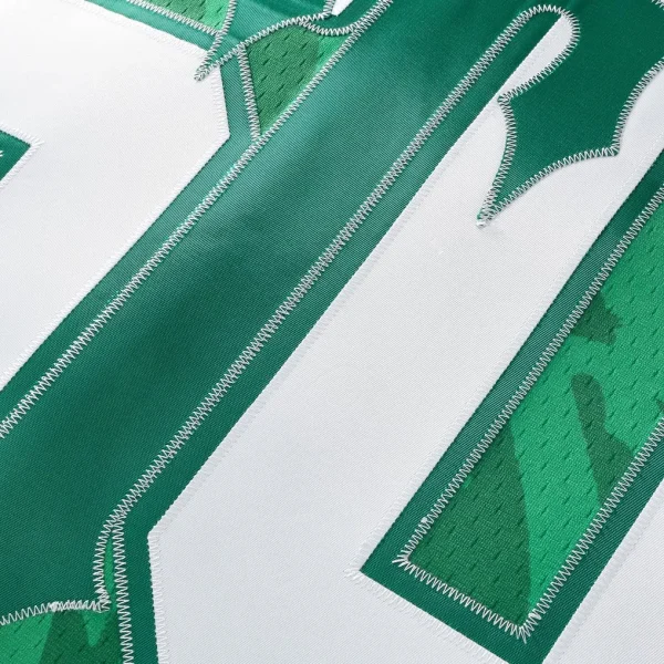 Trapstar X New York Jets Mitchell & Ness Green Legacy Jersey-3