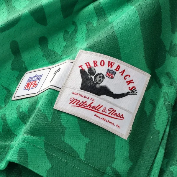 Trapstar X New York Jets Mitchell & Ness Green Legacy Jersey-4