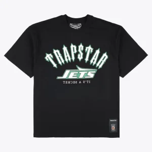Trapstar X New York Jets Wordmark T Shirt
