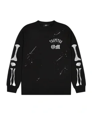 Trapstar X Octavious Marks Sleeve Retro Football Sweatshirt