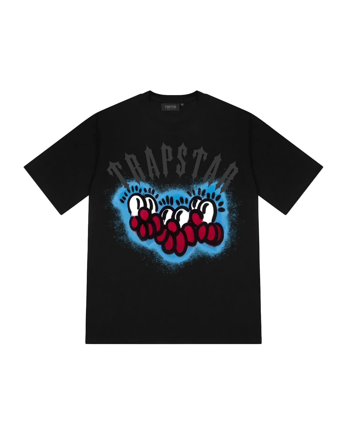 Trapstar X Slawn Black Tee Trapstar X Slawn Black Tee