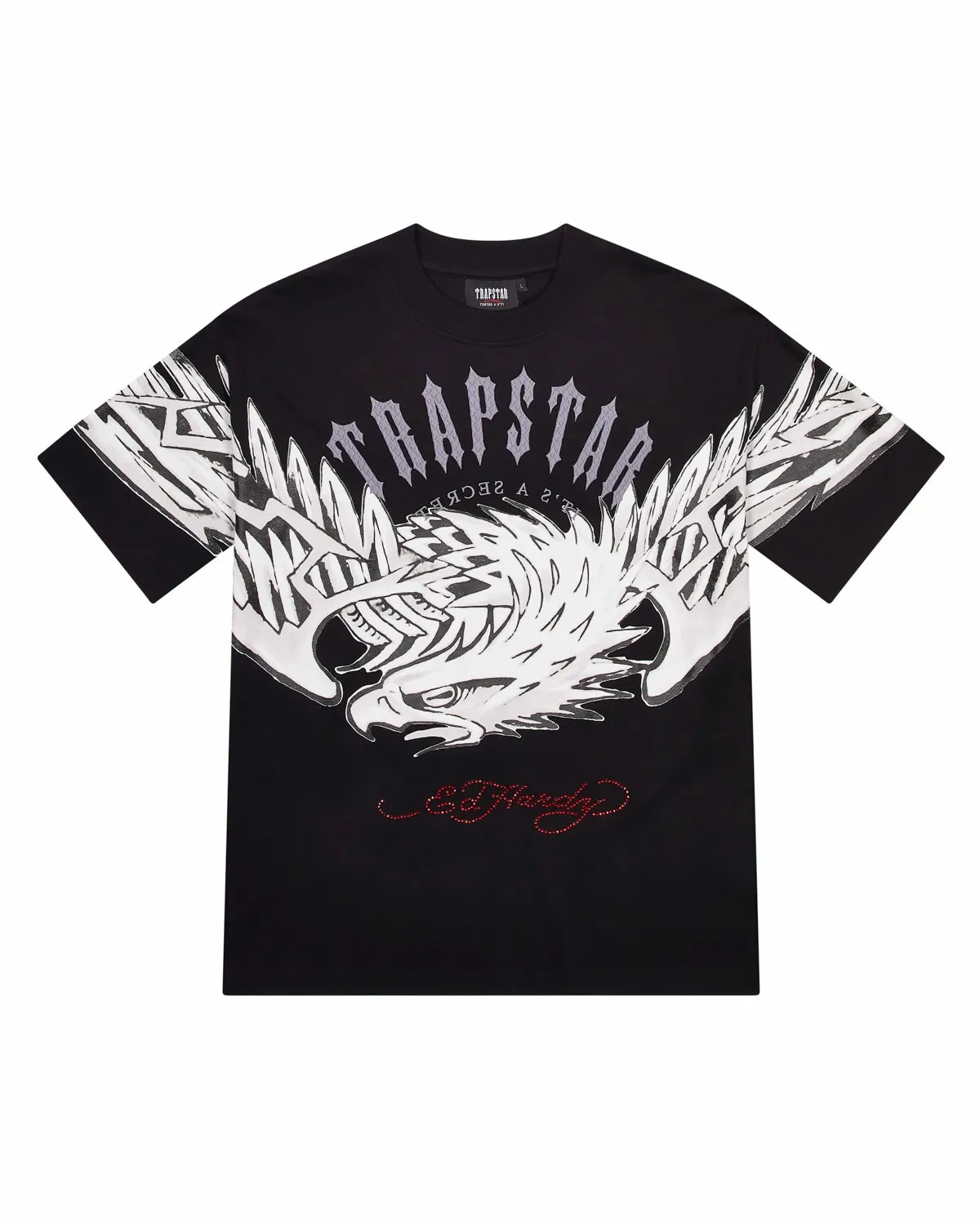Trapstar x Ed Hardy Arched Eagle Tee Trapstar x Ed Hardy Arched Eagle Tee