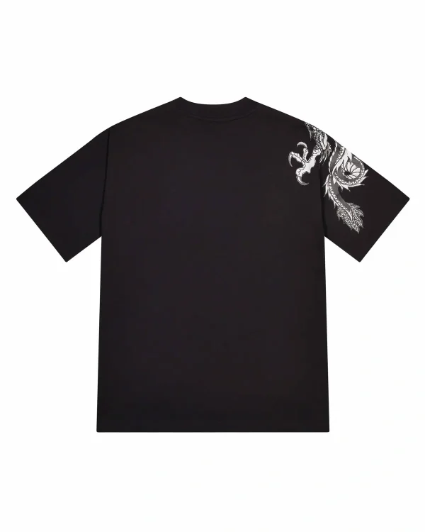 Trapstar x Ed Hardy Dragon Diamanté Tee-1