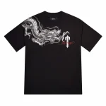 Trapstar x Ed Hardy Dragon Diamanté Tee