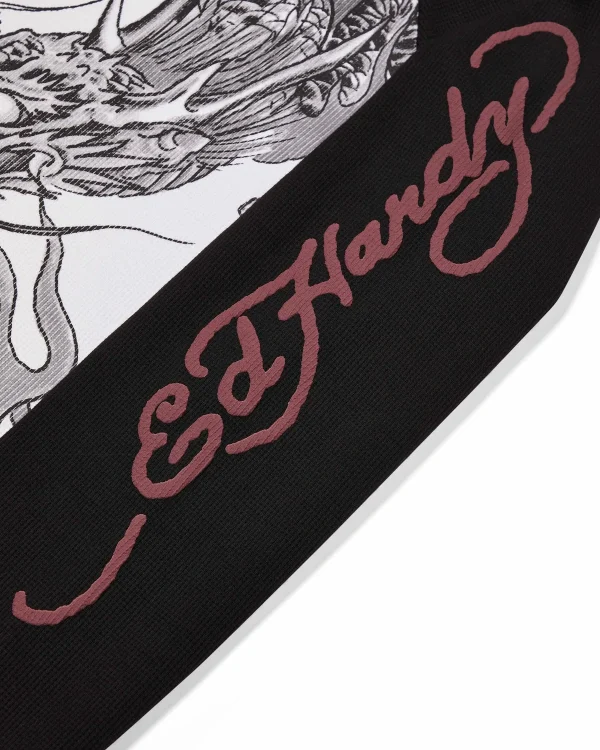 Trapstar x Ed Hardy Waffle Sweatshirt-3